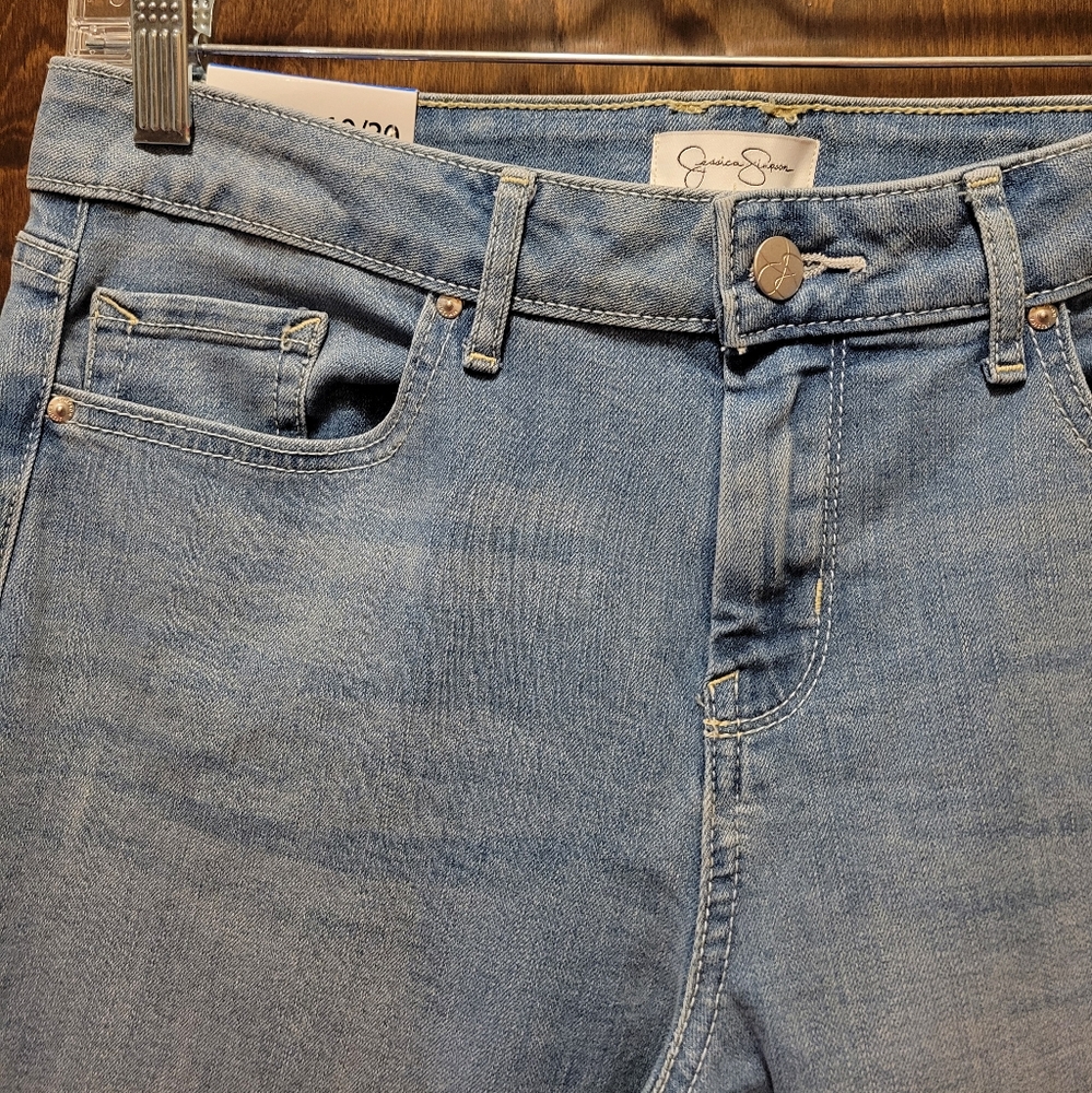Jessica Simpson Rolled Crop Skinny Jeans NWT - Picture 5 of 12